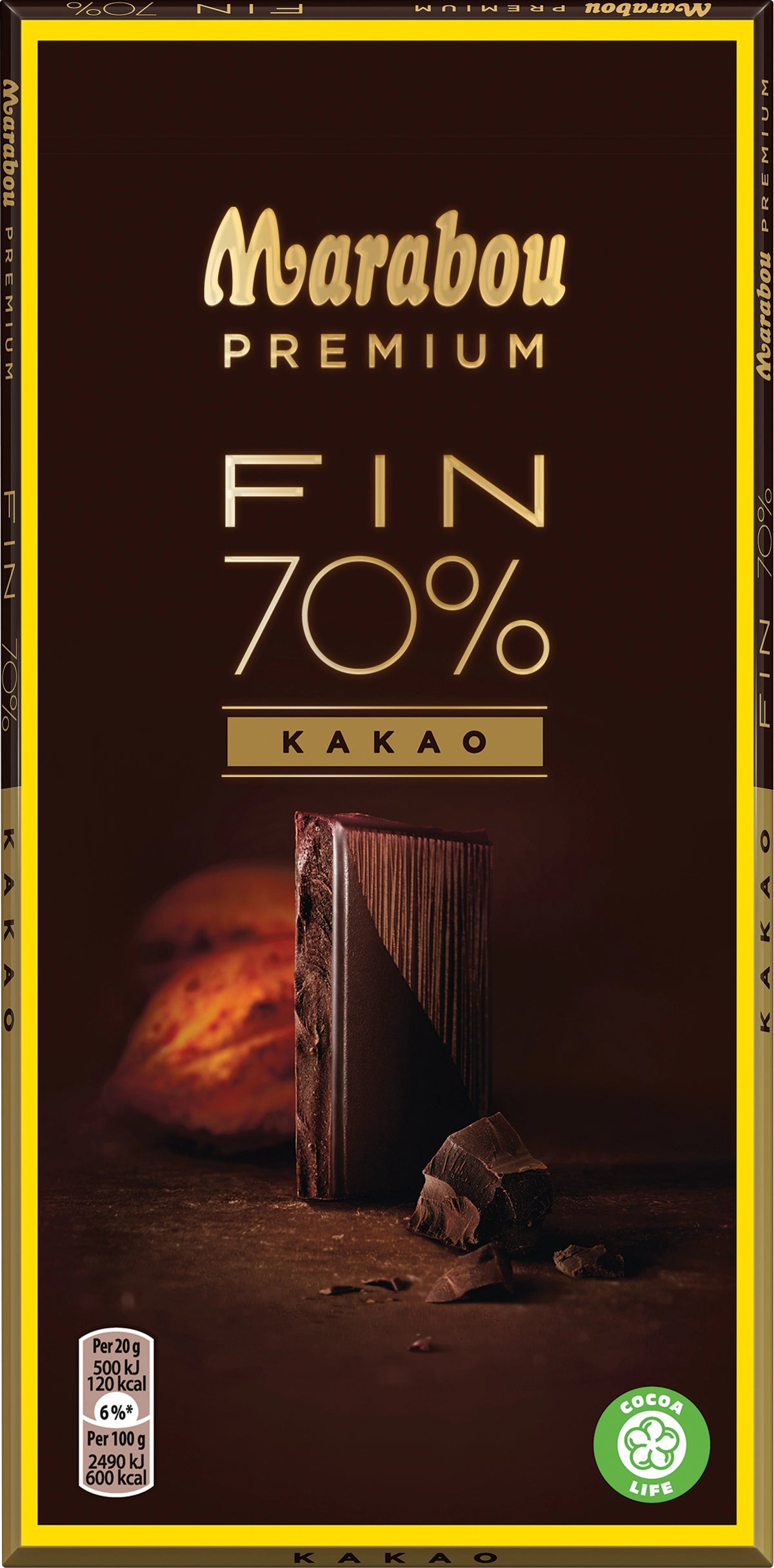 Marabou Premium Dark 70% Cocoa 100g
