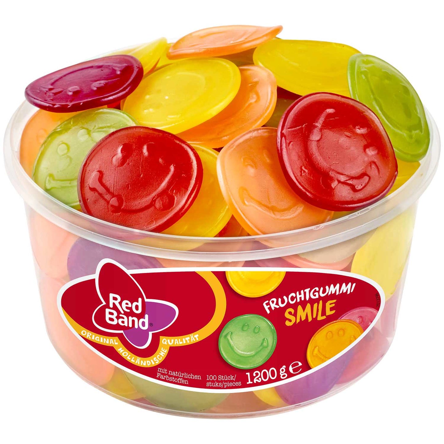 Red Band Smiley Frukt 1,2kg