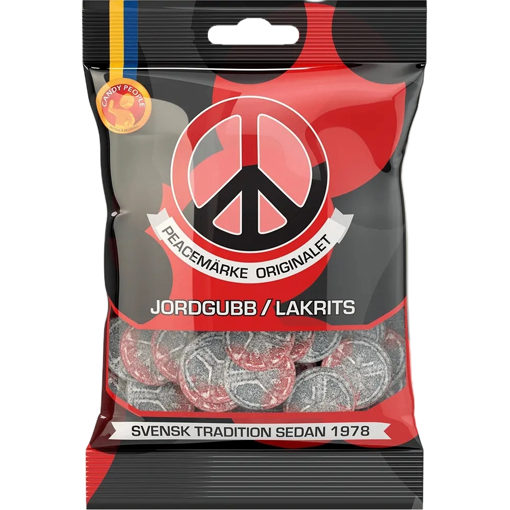 Peacemärke - Strawberry/Licorice