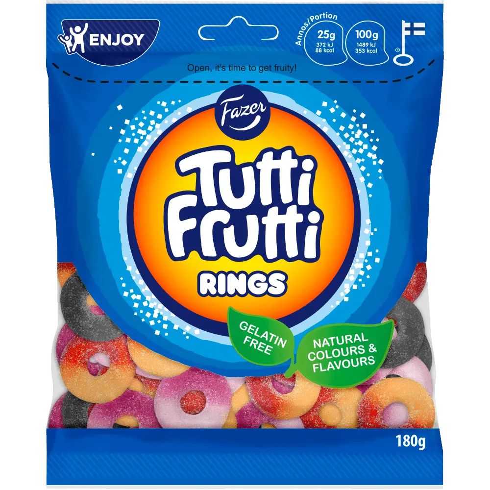 Fazer Tutti Frutti Rings