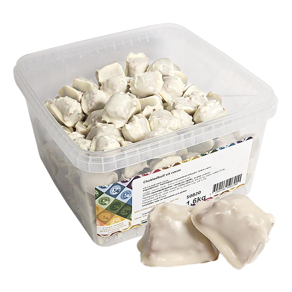 Vit kokosboll 1600 g