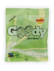 BUBS Fruity Pear Sour Ovals Mini