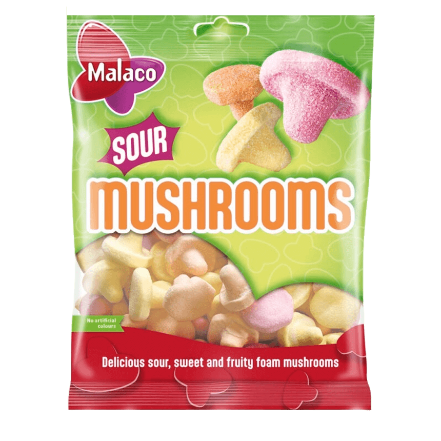 Malaco Sour Mushrooms