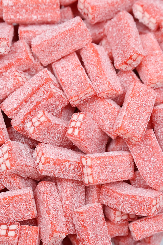 Strawberry Fizzy Bricks