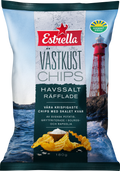 Estrella Västkustchips Sea Salt Ridged 180g