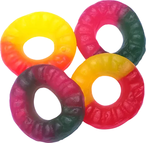 Malaco Fruity Rings 3kg