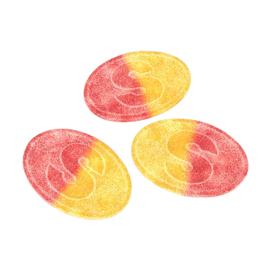 S-märke Sour Lemon and Raspberry 4000 g