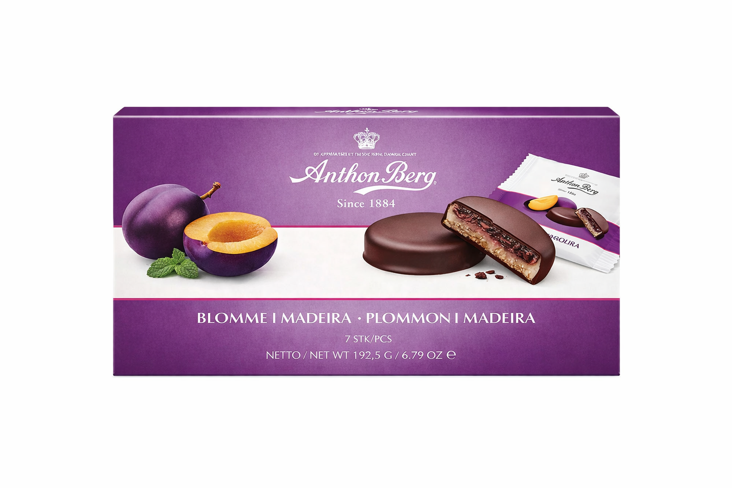 Anthon Berg Plums in Madeira