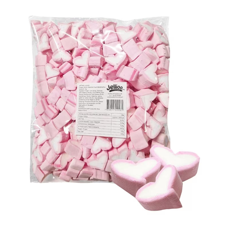 Marshmallows Hearts 1kg