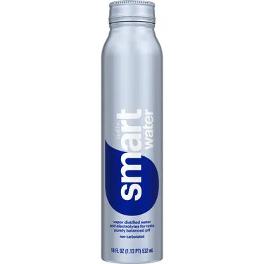Smartwater Aluminum Bottle 18oz - 12 pack