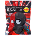 Bubs Raspberry Licorice Skull Mini